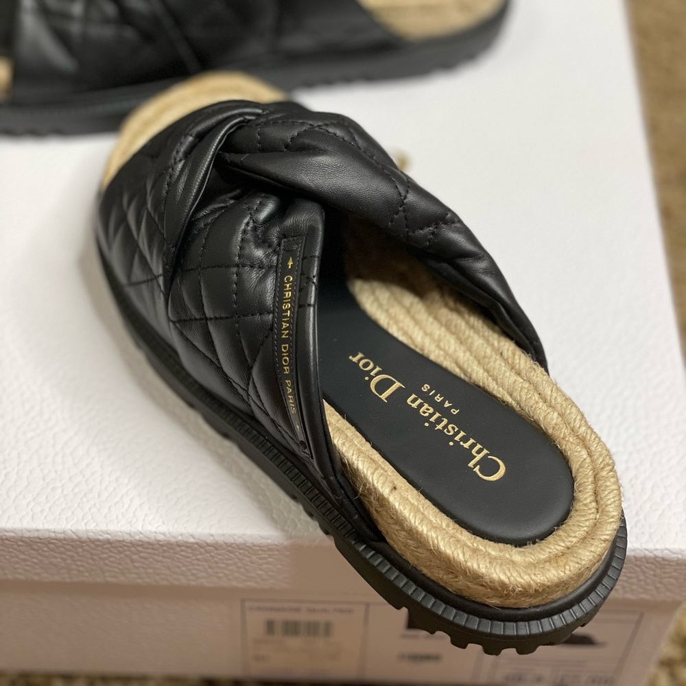 Dior Sandals women size 36.5, Authentic - Picture 2 of 4